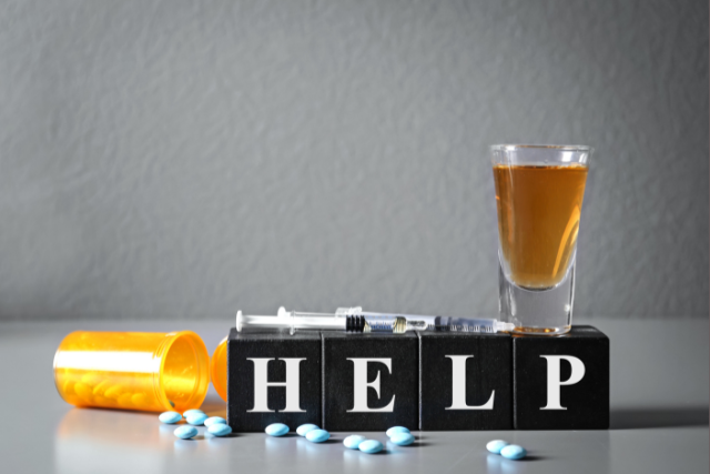 alcohol and drugs